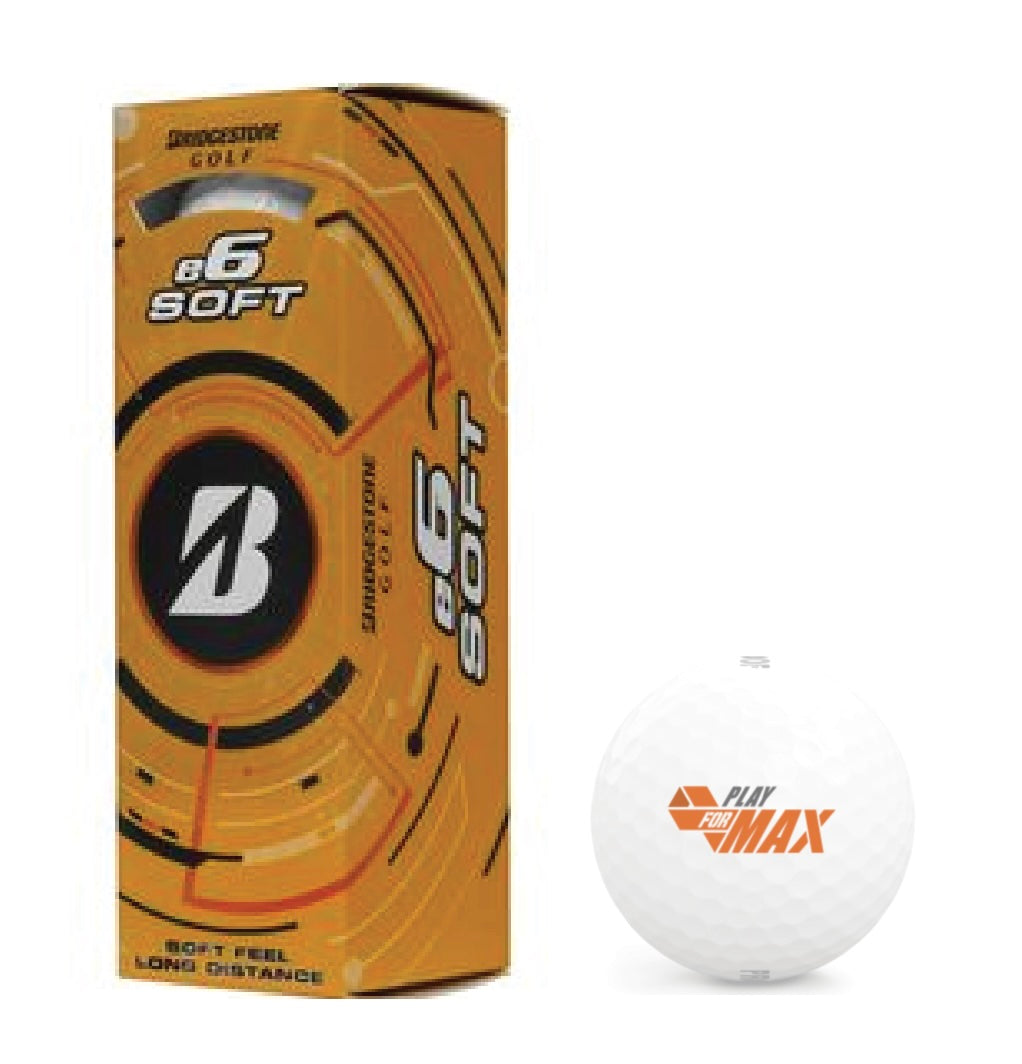 Play For Max Golfballs (Sleeve of 3)